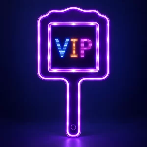 LED Handheld VIP Display Sign