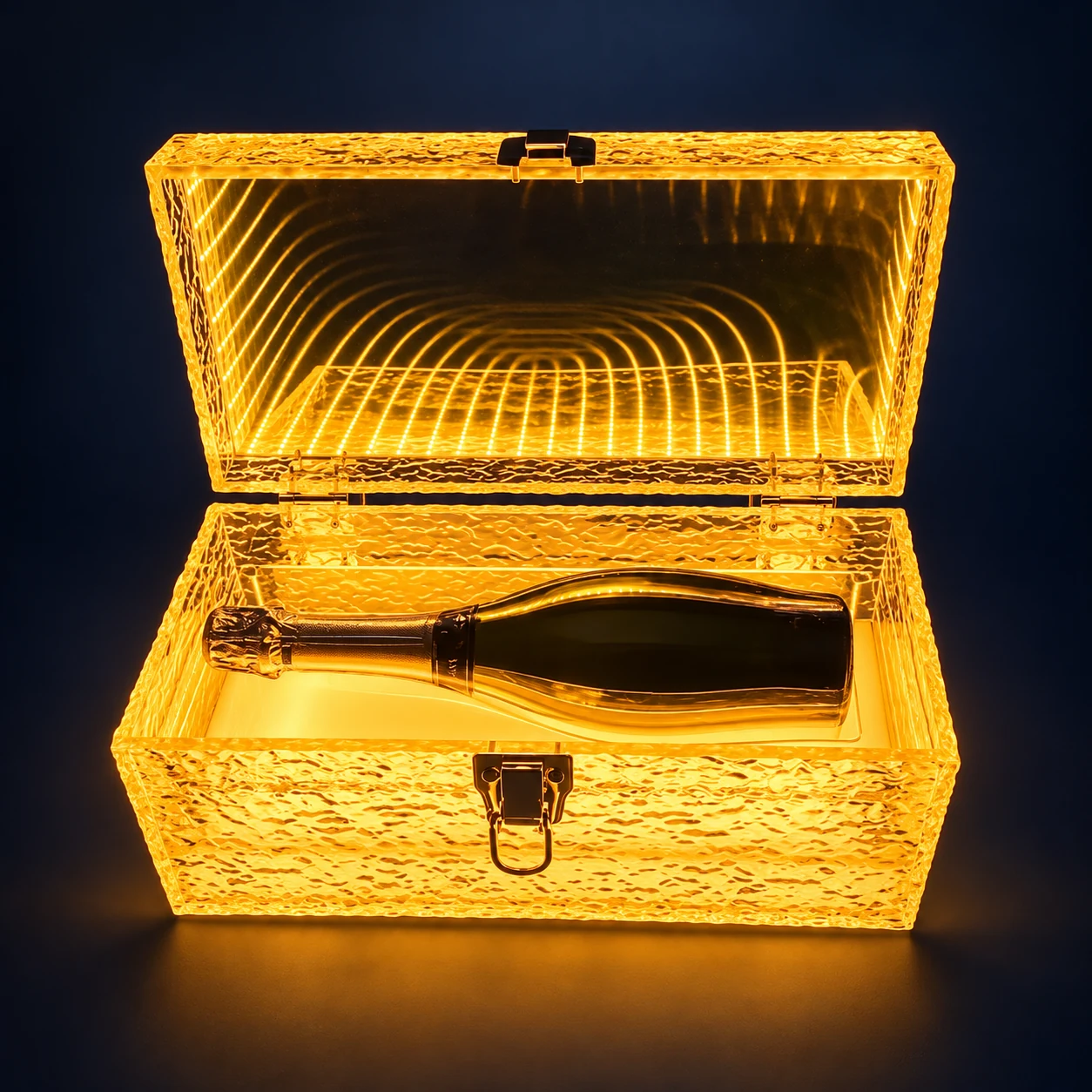 LED Mirror Bottle Presentation Case LED Mirror Bottle Presentation Case
