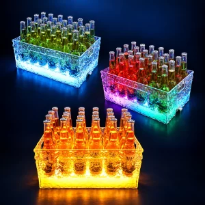 Rectangular LED Beverage Tub