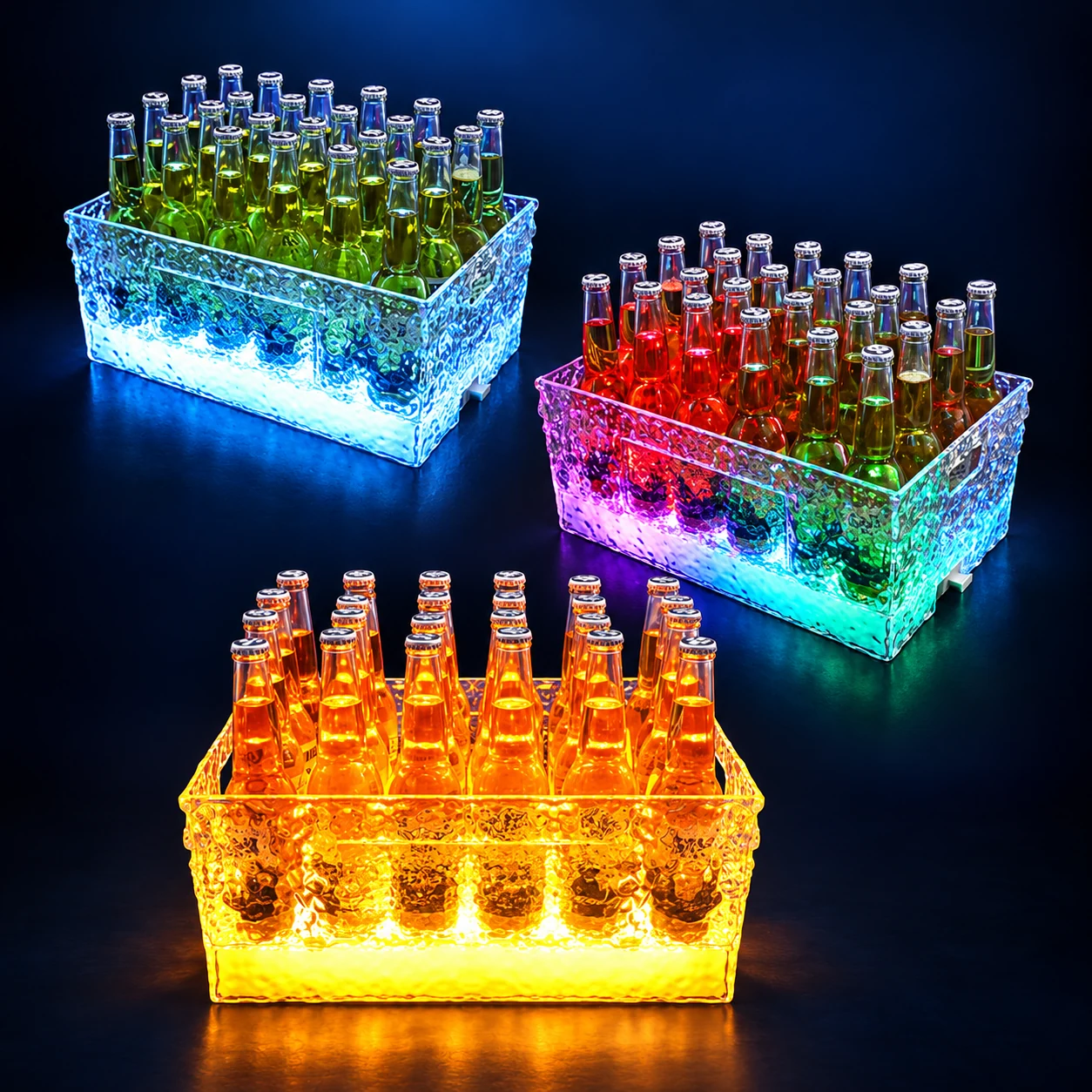 Rectangular LED Beverage Tub Rectangular LED Beverage Tub