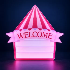 LED Welcome Letter Board