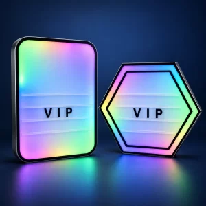 RGB LED VIP Message Board