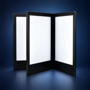 LED Illuminated Folding Menu