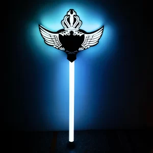 yf bar scepter led illuminated hand lift laser display card popular design chr 1601008504282