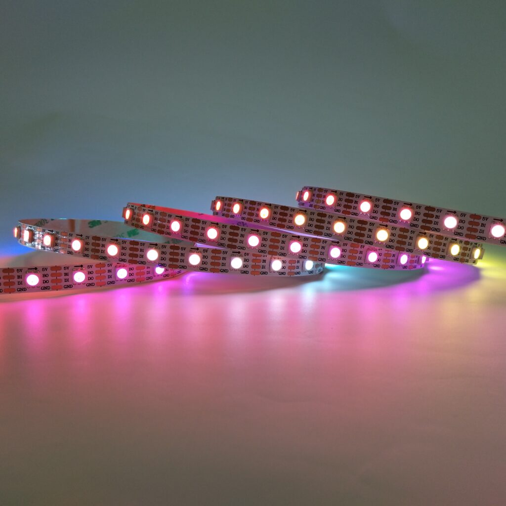 WS2813 SMD5050 60LEDs/M RGB SPI LED Strip - product view WS2813 SMD5050 60LEDs/M RGB SPI LED Strip