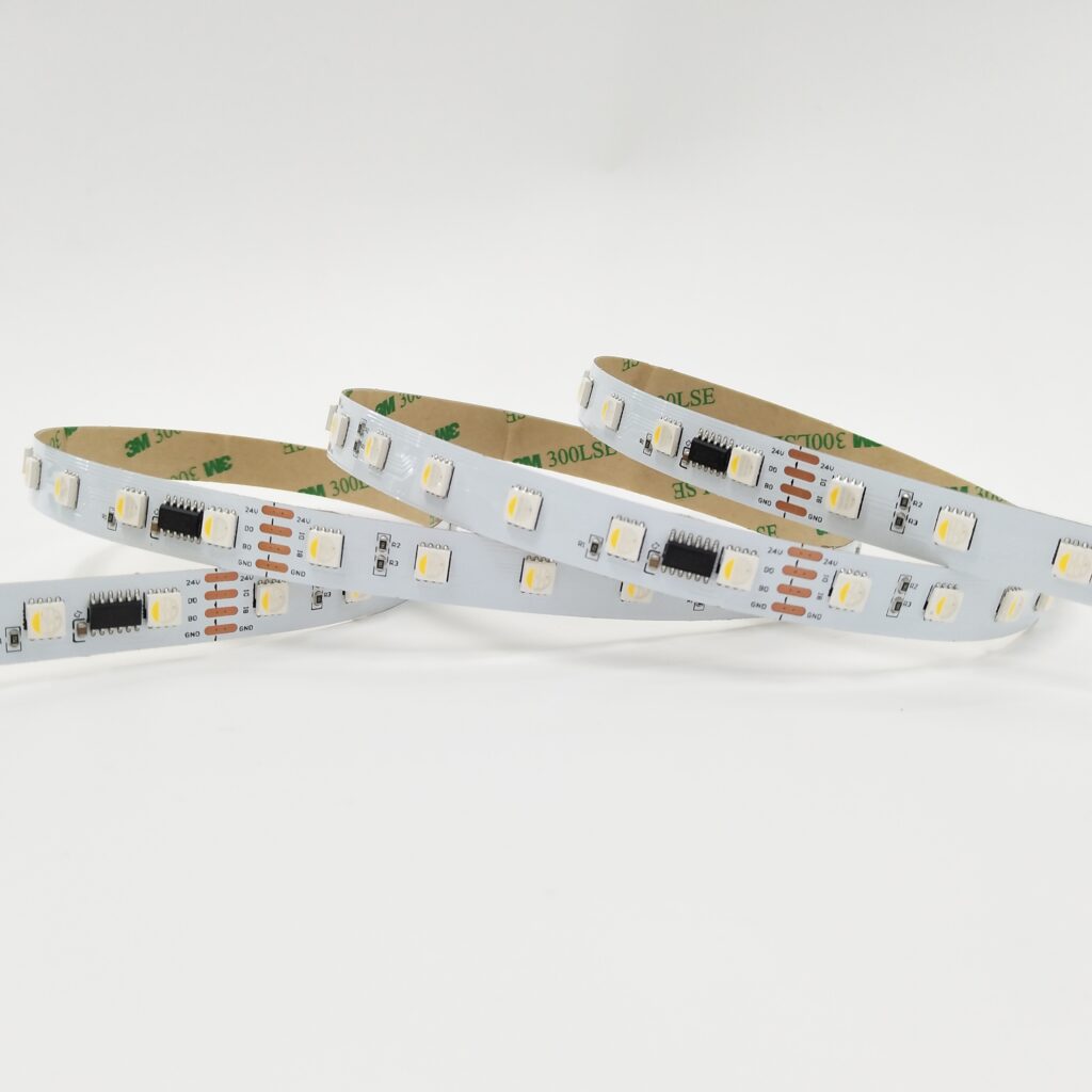 WS2814 SMD5050 60LEDs/M RGBW SPI LED Strip - product view WS2814 SMD5050 60LEDs/M RGBW SPI LED Strip