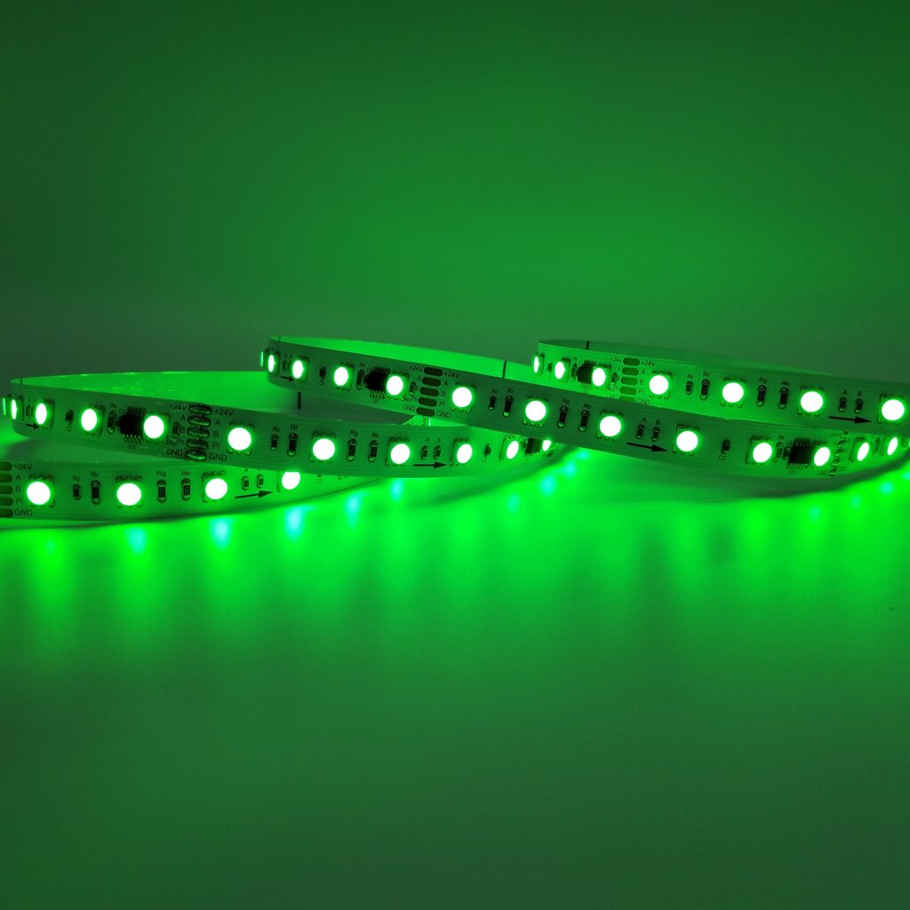 SM18512 SMD5050 60LEDs/M RGB DMX LED Strip - product view SM18512 SMD5050 60LEDs/M RGB DMX LED Strip