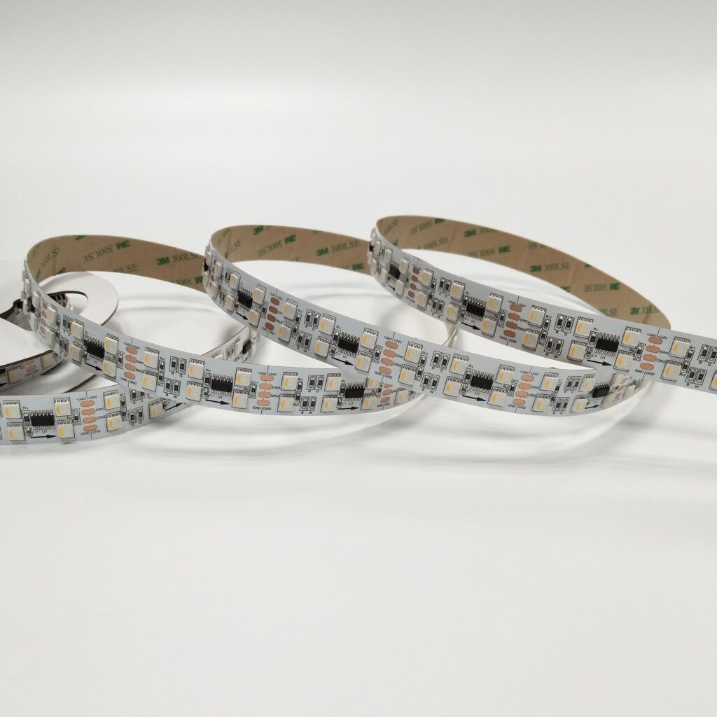 WS2814 SMD5050 120LEDs/M RGBW SPI LED Strip - product view WS2814 SMD5050 120LEDs/M RGBW SPI LED Strip