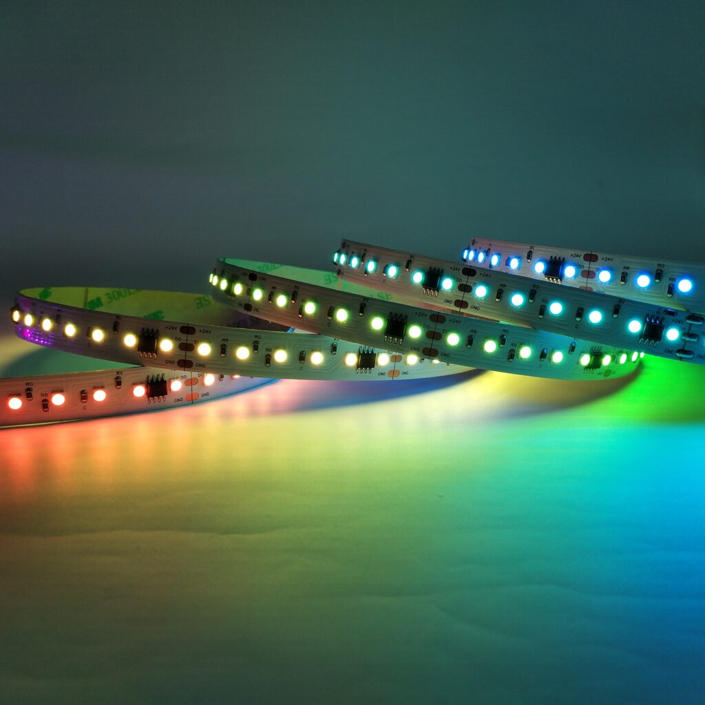 WS2811 SMD2835 108LEDs/M RGB SPI LED Strip - product view WS2811 SMD2835 108LEDs/M RGB SPI LED Strip
