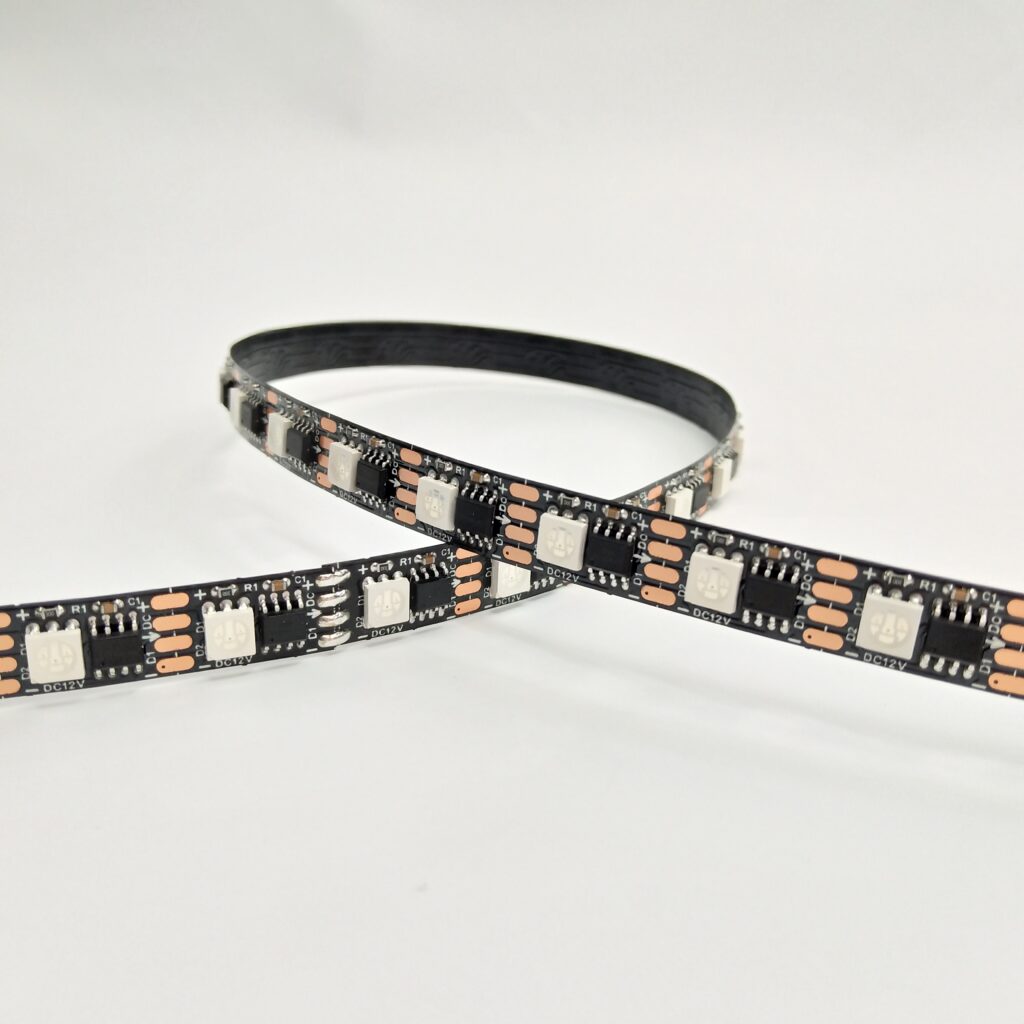 GS8208 SMD5050 60LEDs/M RGB SPI LED Strip - product view GS8208 SMD5050 60LEDs/M RGB SPI LED Strip