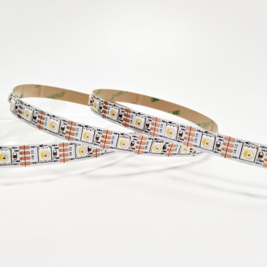 WS2815 SMD5050 60LEDs/M RGBW SPI LED Strip - product view WS2815 SMD5050 60LEDs/M RGBW SPI LED Strip