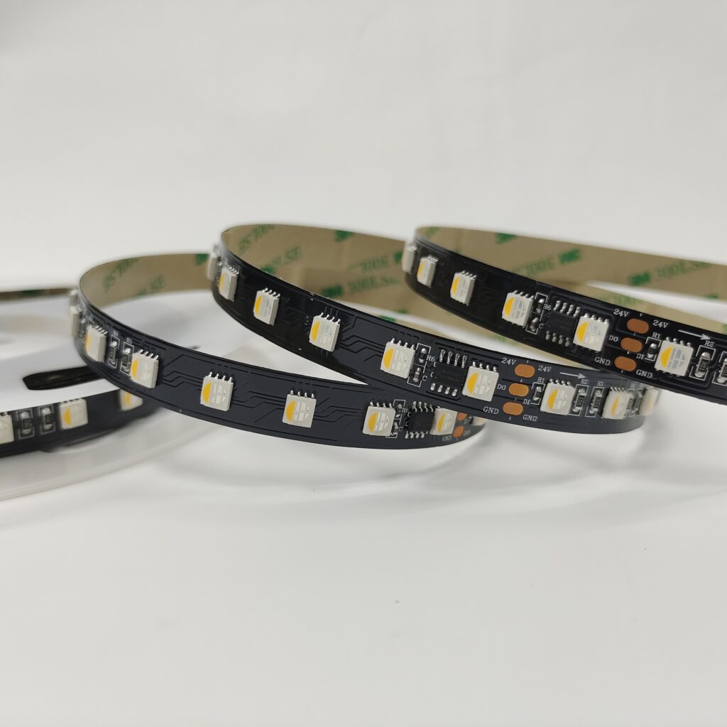 SM16704 SMD5050 70LEDs/M RGBW SPI LED Strip - product view SM16704 SMD5050 70LEDs/M RGBW SPI LED Strip