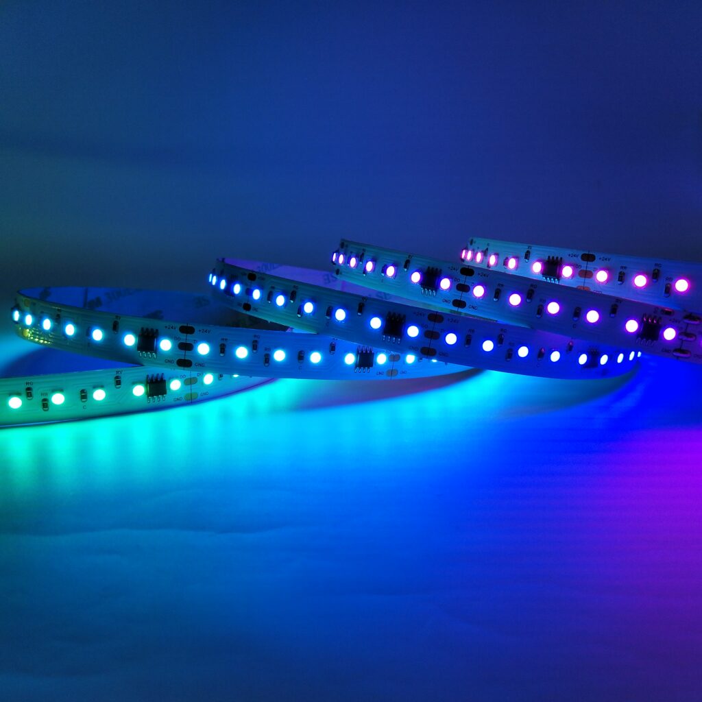 WS2811 SMD2835 108LEDs/M RGB SPI LED Strip - product view WS2811 SMD2835 108LEDs/M RGB SPI LED Strip