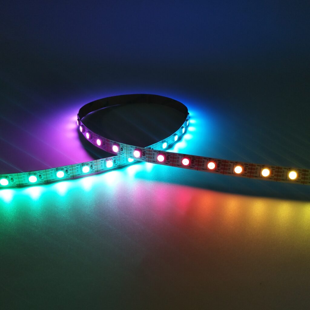 WS2815 SMD5050 60LEDs/M RGBW SPI LED Strip - product view WS2815 SMD5050 60LEDs/M RGBW SPI LED Strip