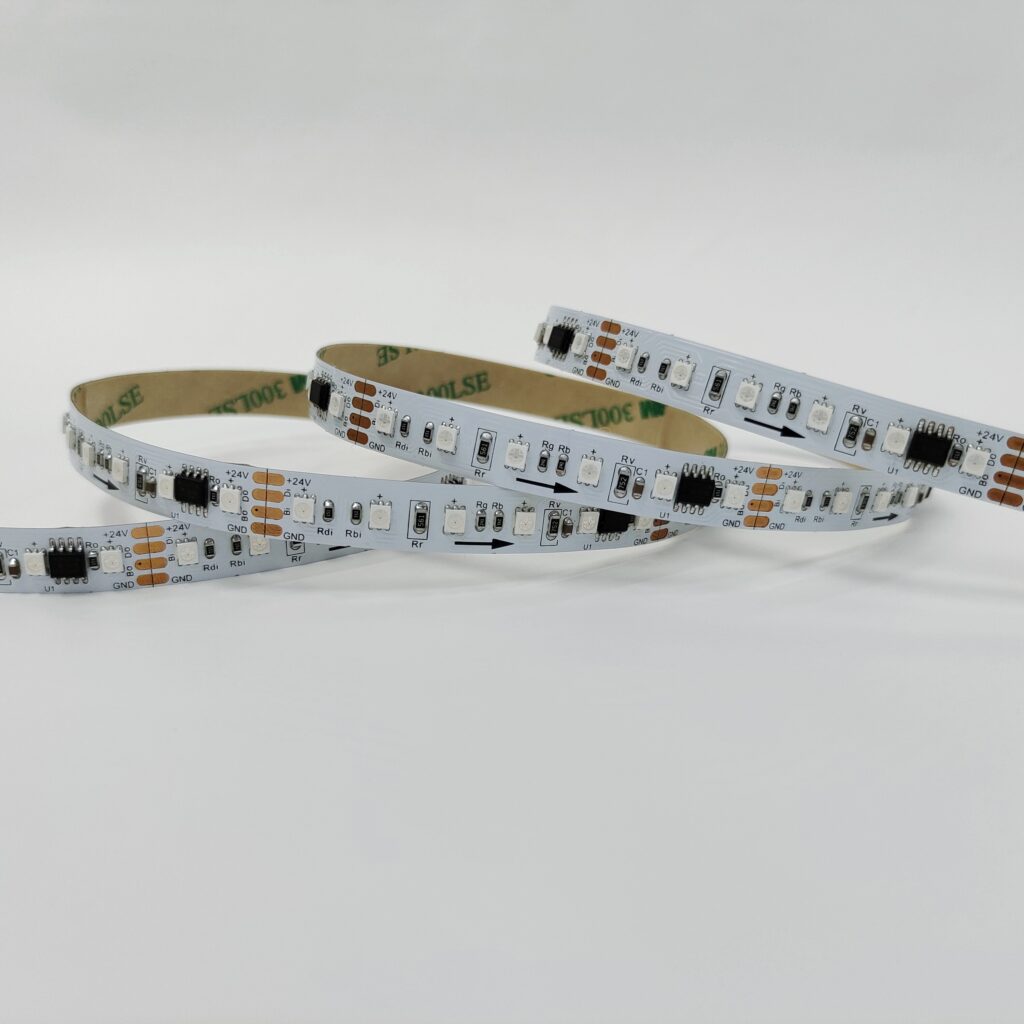 WS2818 SMD5050 96LEDs/M RGB SPI LED Strip - product view WS2818 SMD5050 96LEDs/M RGB SPI LED Strip