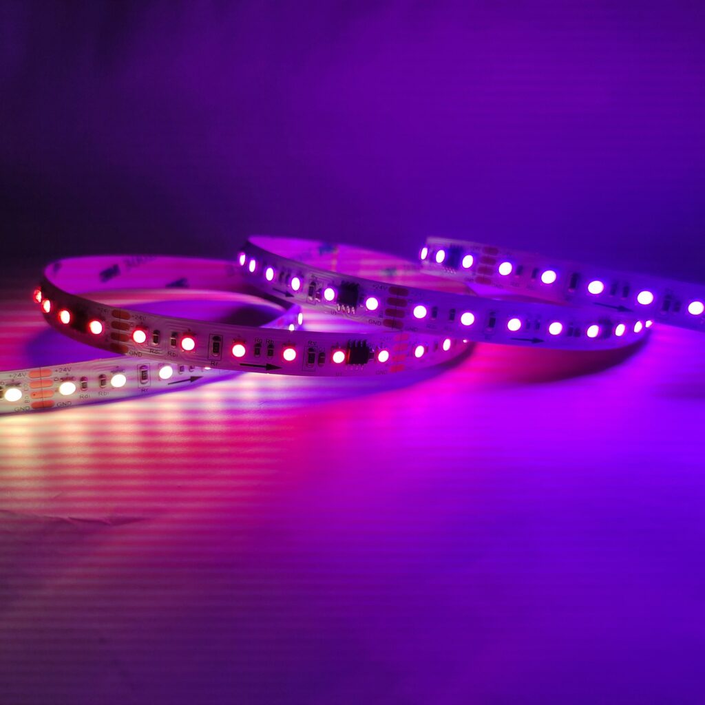 WS2818 SMD5050 96LEDs/M RGB SPI LED Strip - product view WS2818 SMD5050 96LEDs/M RGB SPI LED Strip