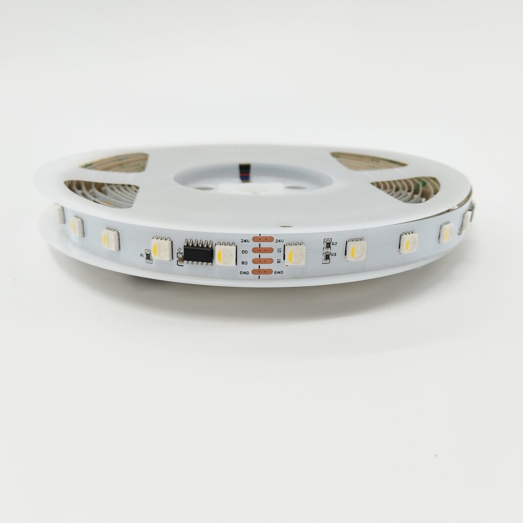 WS2814 SMD5050 60LEDs/M RGBW SPI LED Strip - product view WS2814 SMD5050 60LEDs/M RGBW SPI LED Strip