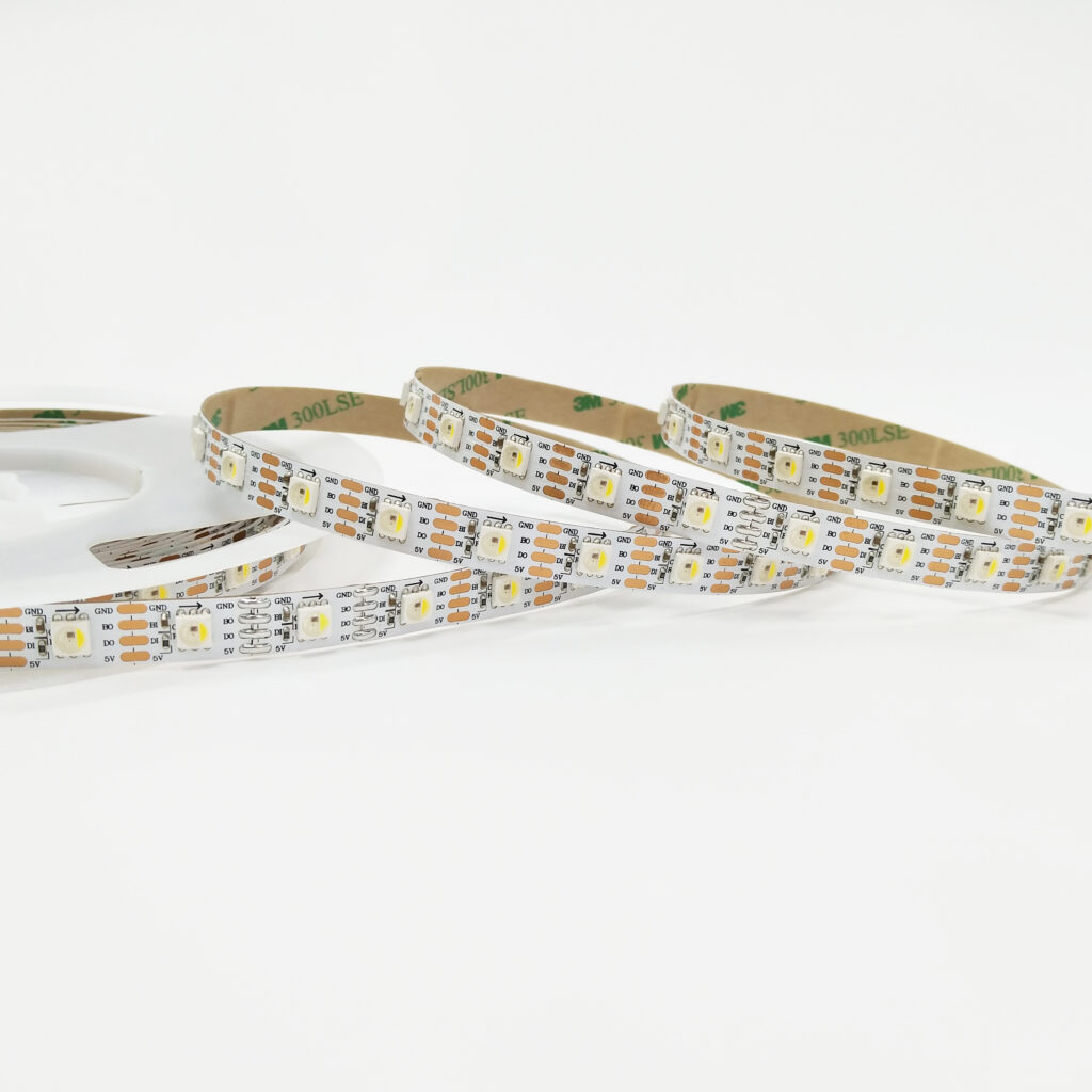 WS2813 SMD5050 60LEDs/M RGBW SPI LED Strip - product view WS2813 SMD5050 60LEDs/M RGBW SPI LED Strip