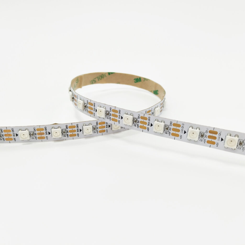 WS2812 SMD5050 60LEDs/M RGB SPI LED Strip - product view WS2812 SMD5050 60LEDs/M RGB SPI LED Strip