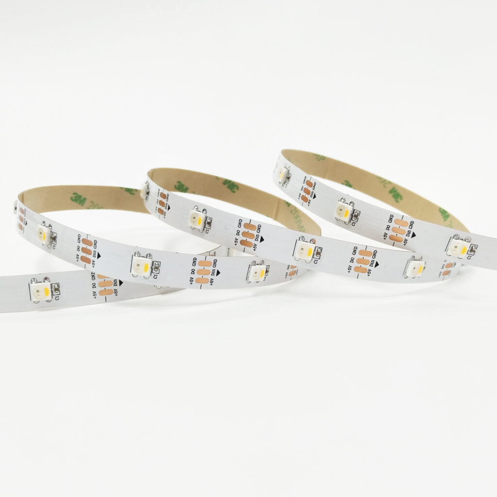 SK6812 SMD5050 30LEDs/M RGBW SPI LED Strip - product view SK6812 SMD5050 30LEDs/M RGBW SPI LED Strip