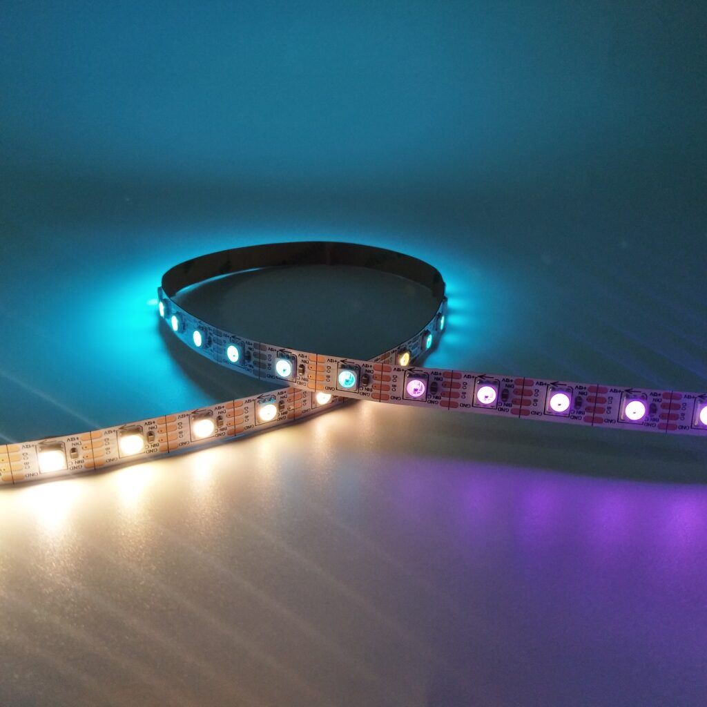 WS2815 SMD5050 60LEDs/M RGBW SPI LED Strip - product view WS2815 SMD5050 60LEDs/M RGBW SPI LED Strip