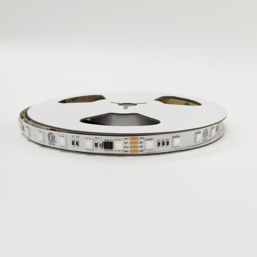 WS2818 SMD5050 60LEDs/M RGB SPI LED Strip - product view WS2818 SMD5050 60LEDs/M RGB SPI LED Strip