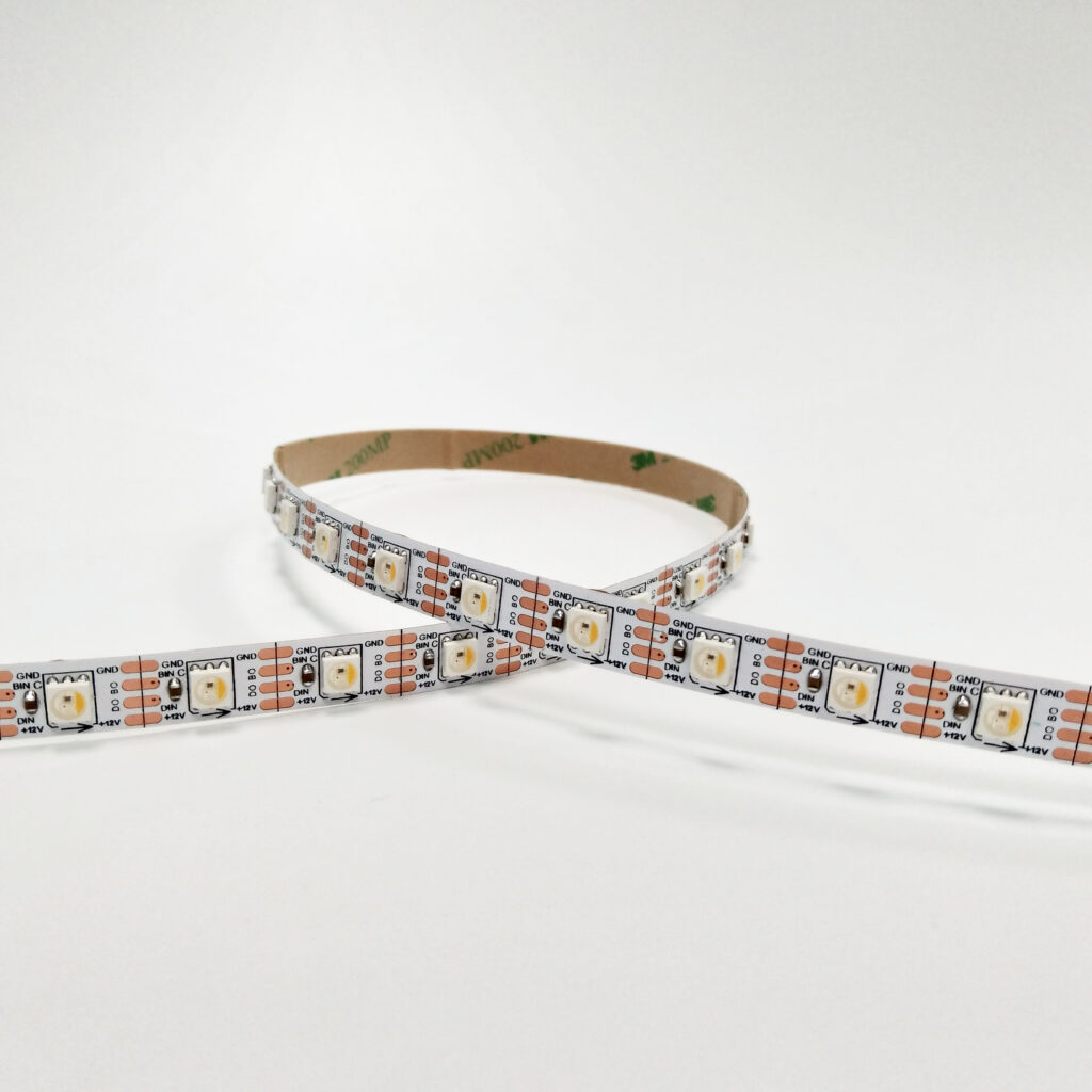WS2815 SMD5050 60LEDs/M RGBW SPI LED Strip - product view WS2815 SMD5050 60LEDs/M RGBW SPI LED Strip