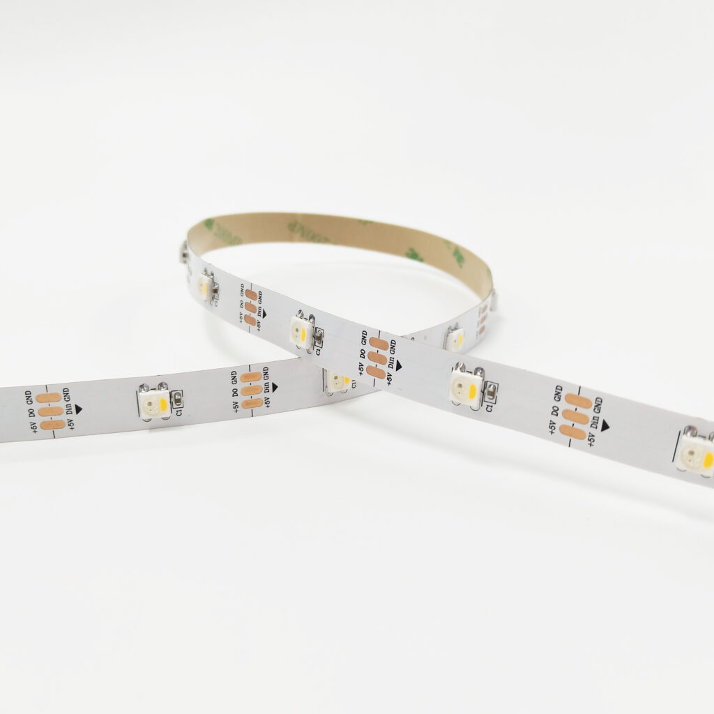 SK6812 SMD5050 30LEDs/M RGBW SPI LED Strip - product view SK6812 SMD5050 30LEDs/M RGBW SPI LED Strip
