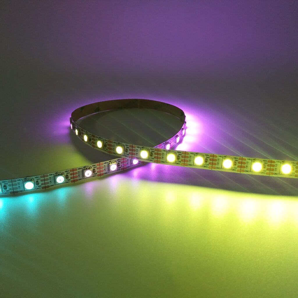 WS2815 SMD5050 60LEDs/M RGBW SPI LED Strip - product view WS2815 SMD5050 60LEDs/M RGBW SPI LED Strip