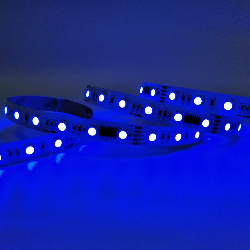 TM512AC SMD5050 60LEDs/M RGB DMX LED Strip - product view TM512AC SMD5050 60LEDs/M RGB DMX LED Strip
