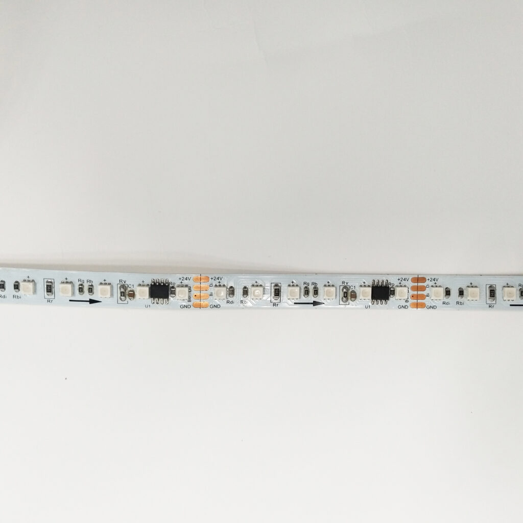 WS2818 SMD3838 96LEDs/M RGB SPI LED Strip - product view WS2818 SMD3838 96LEDs/M RGB SPI LED Strip