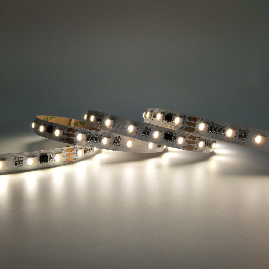 UCS2904B SMD5050 60LEDs/M RGBW SPI LED Strip - product view UCS2904B SMD5050 60LEDs/M RGBW SPI LED Strip