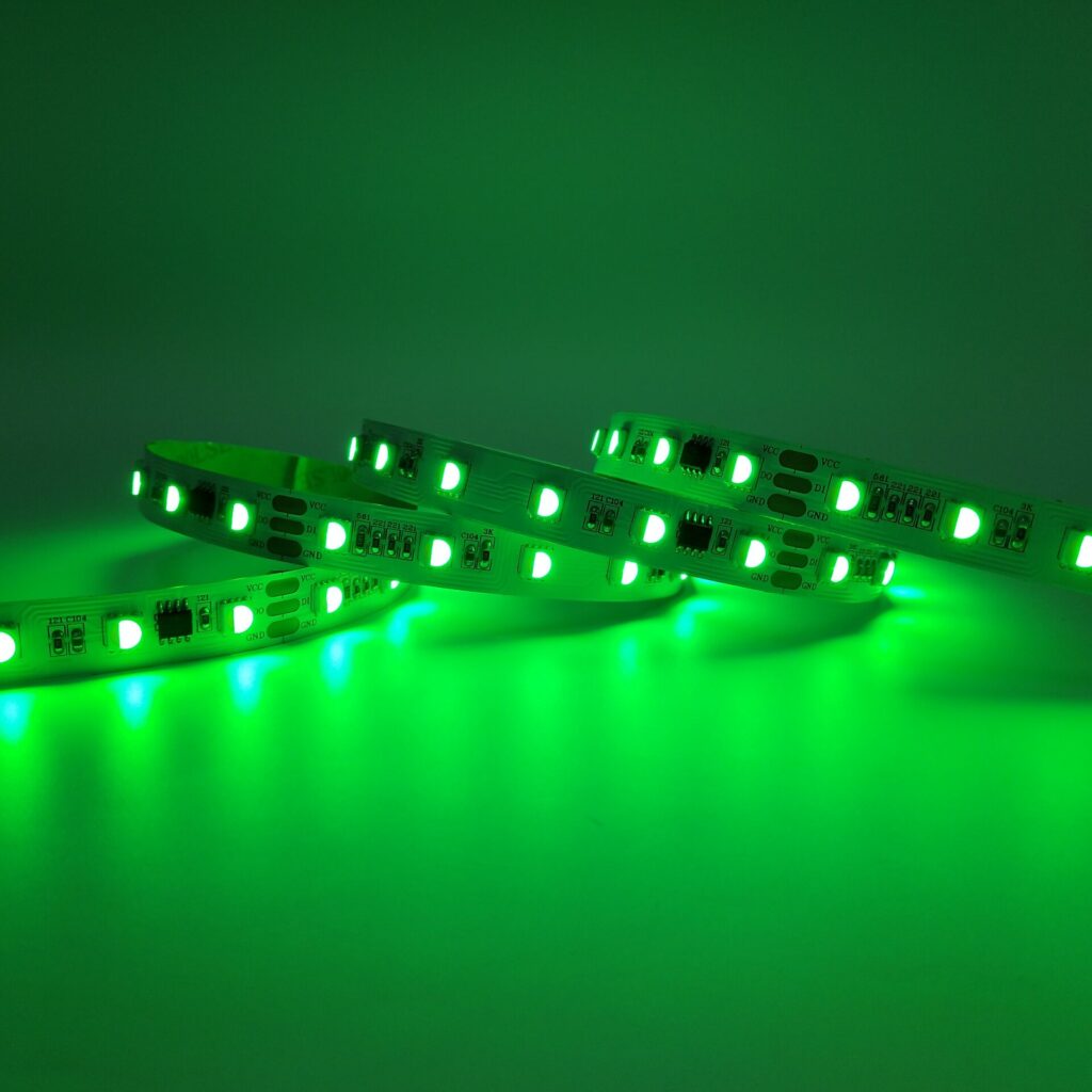 UCS2904B SMD5050 60LEDs/M RGBW SPI LED Strip - product view UCS2904B SMD5050 60LEDs/M RGBW SPI LED Strip