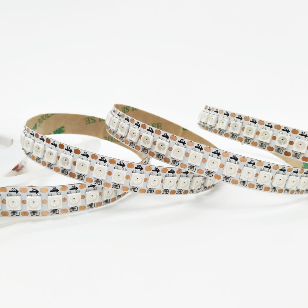 WS2812 SMD5050 144LEDs/M RGB SPI LED Strip - product view WS2812 SMD5050 144LEDs/M RGB SPI LED Strip
