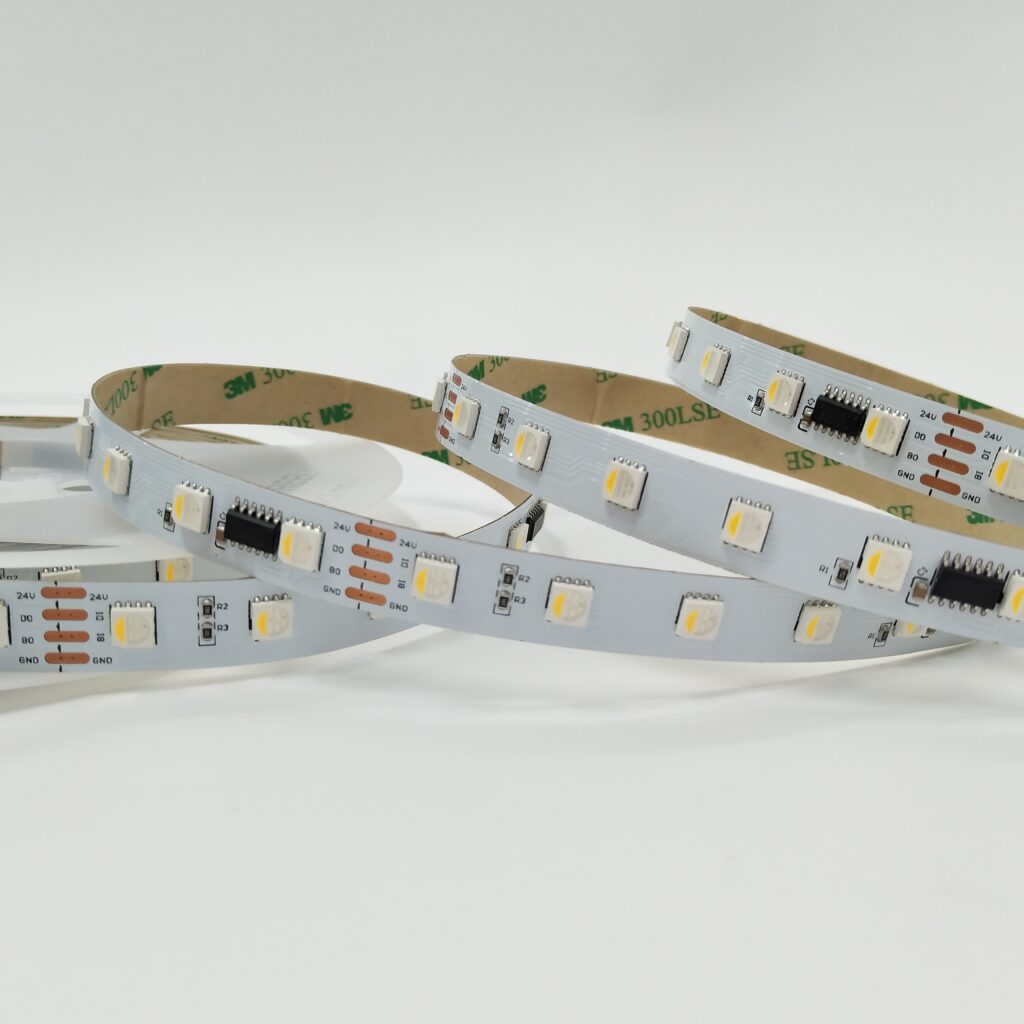 WS2814 SMD5050 60LEDs/M RGBW SPI LED Strip - product view WS2814 SMD5050 60LEDs/M RGBW SPI LED Strip