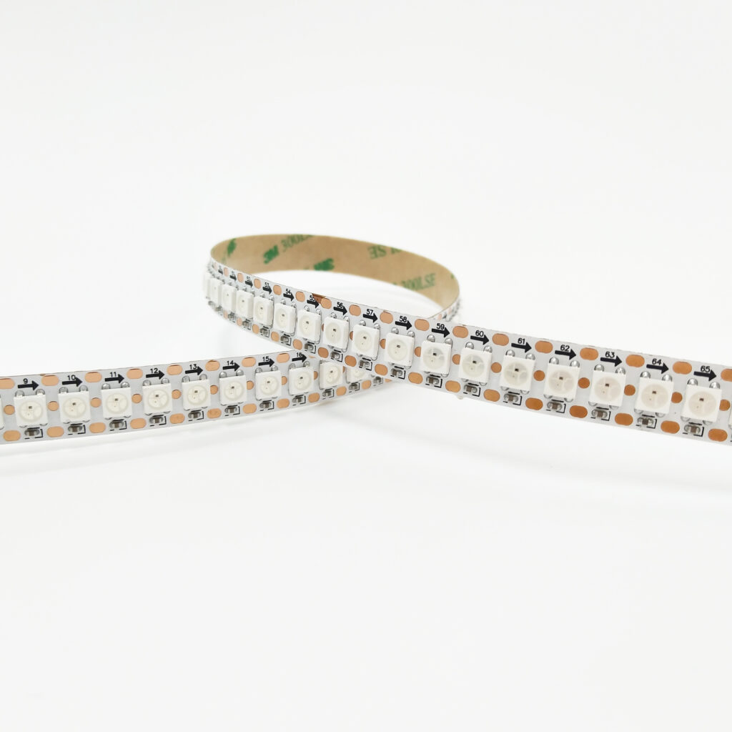 WS2812 SMD5050 144LEDs/M RGB SPI LED Strip - product view WS2812 SMD5050 144LEDs/M RGB SPI LED Strip