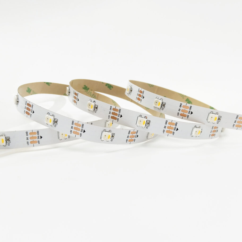 SK6812 SMD5050 30LEDs/M RGBW SPI LED Strip - product view SK6812 SMD5050 30LEDs/M RGBW SPI LED Strip