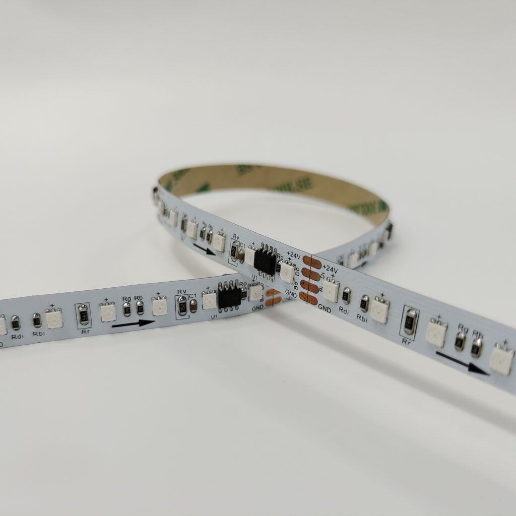 WS2818 SMD5050 96LEDs/M RGB SPI LED Strip - product view WS2818 SMD5050 96LEDs/M RGB SPI LED Strip