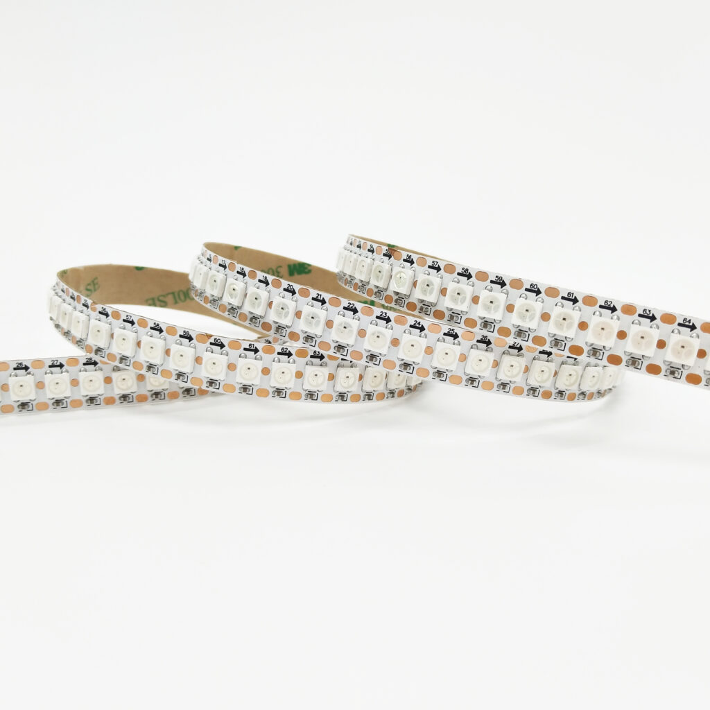 WS2812 SMD5050 144LEDs/M RGB SPI LED Strip - product view WS2812 SMD5050 144LEDs/M RGB SPI LED Strip