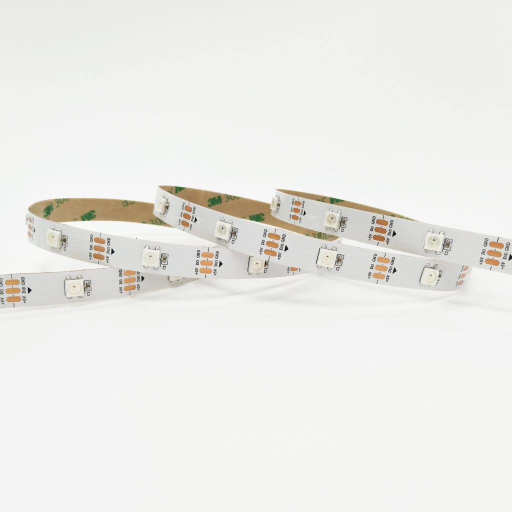WS2812 SMD5050 30LEDs/M RGB SPI LED Strip - product view WS2812 SMD5050 30LEDs/M RGB SPI LED Strip