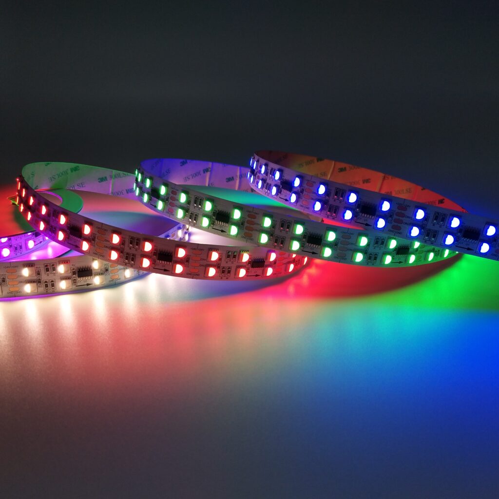 WS2814 SMD5050 120LEDs/M RGBW SPI LED Strip - product view WS2814 SMD5050 120LEDs/M RGBW SPI LED Strip