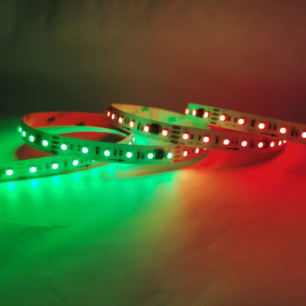 WS2818 SMD5050 96LEDs/M RGB SPI LED Strip - product view WS2818 SMD5050 96LEDs/M RGB SPI LED Strip