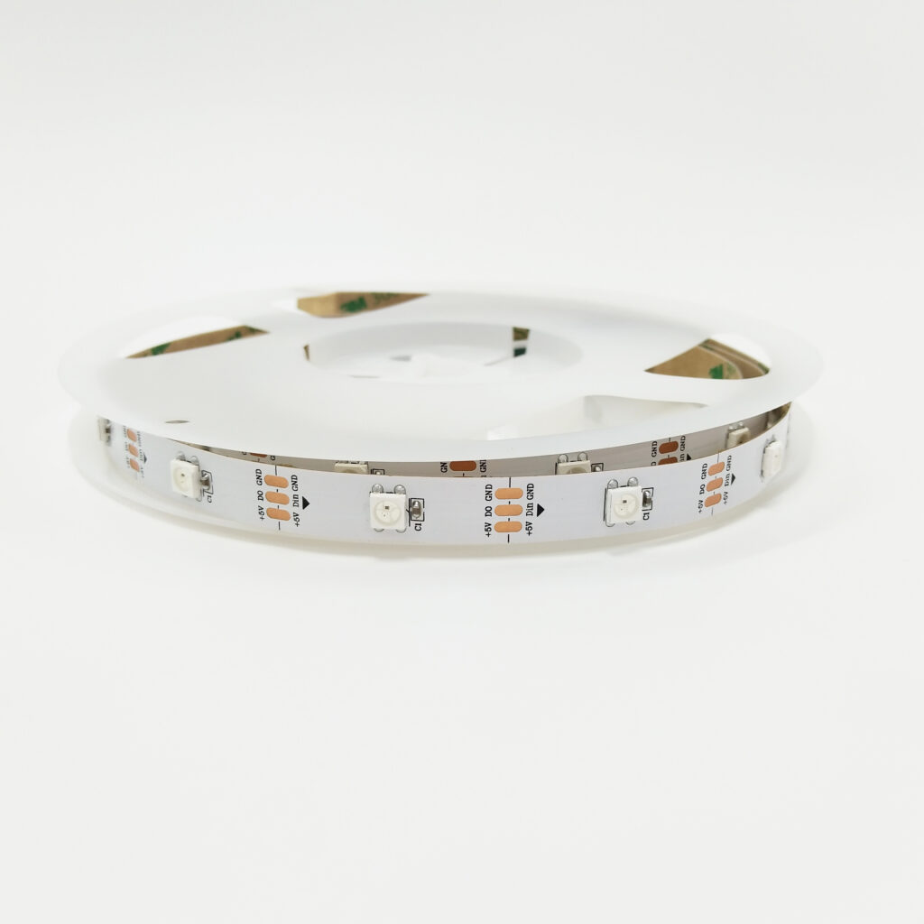 WS2812 SMD5050 30LEDs/M RGB SPI LED Strip - product view WS2812 SMD5050 30LEDs/M RGB SPI LED Strip