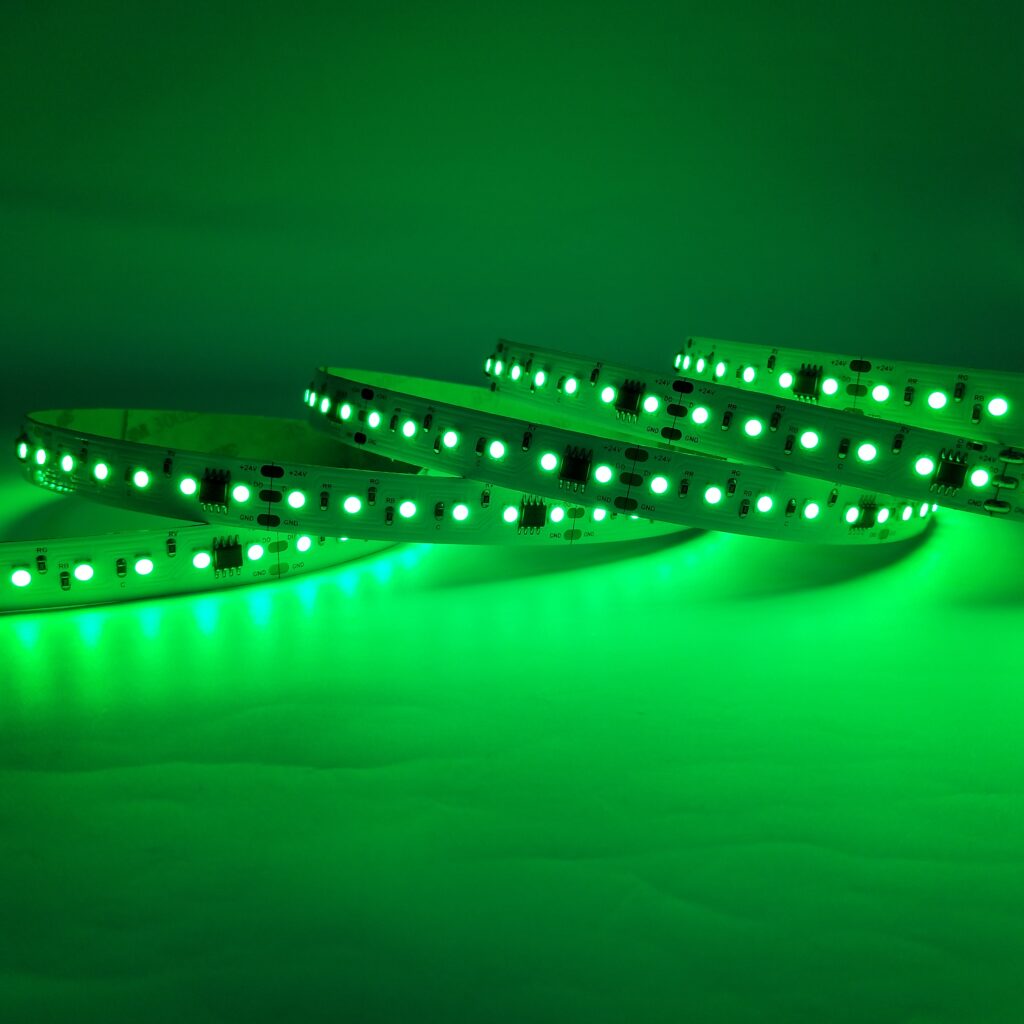 WS2811 SMD2835 108LEDs/M RGB SPI LED Strip - product view WS2811 SMD2835 108LEDs/M RGB SPI LED Strip