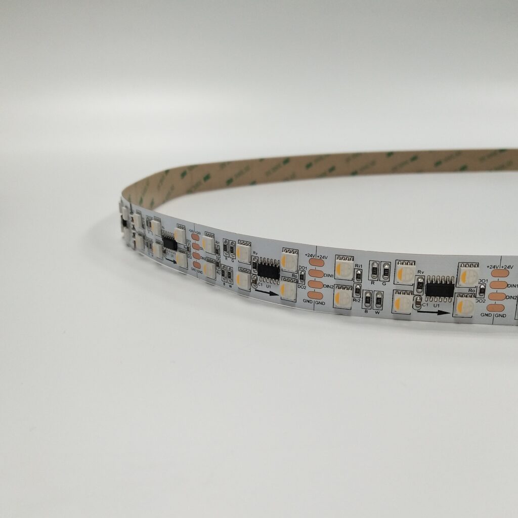 WS2814 SMD5050 120LEDs/M RGBW SPI LED Strip - product view WS2814 SMD5050 120LEDs/M RGBW SPI LED Strip