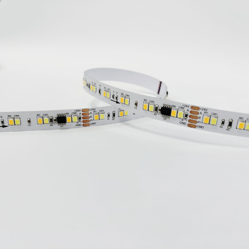 SM18512 SMD2835 120LEDs/M Tunable White DMX LED Strip - product view SM18512 SMD2835 120LEDs/M Tunable White DMX LED Strip