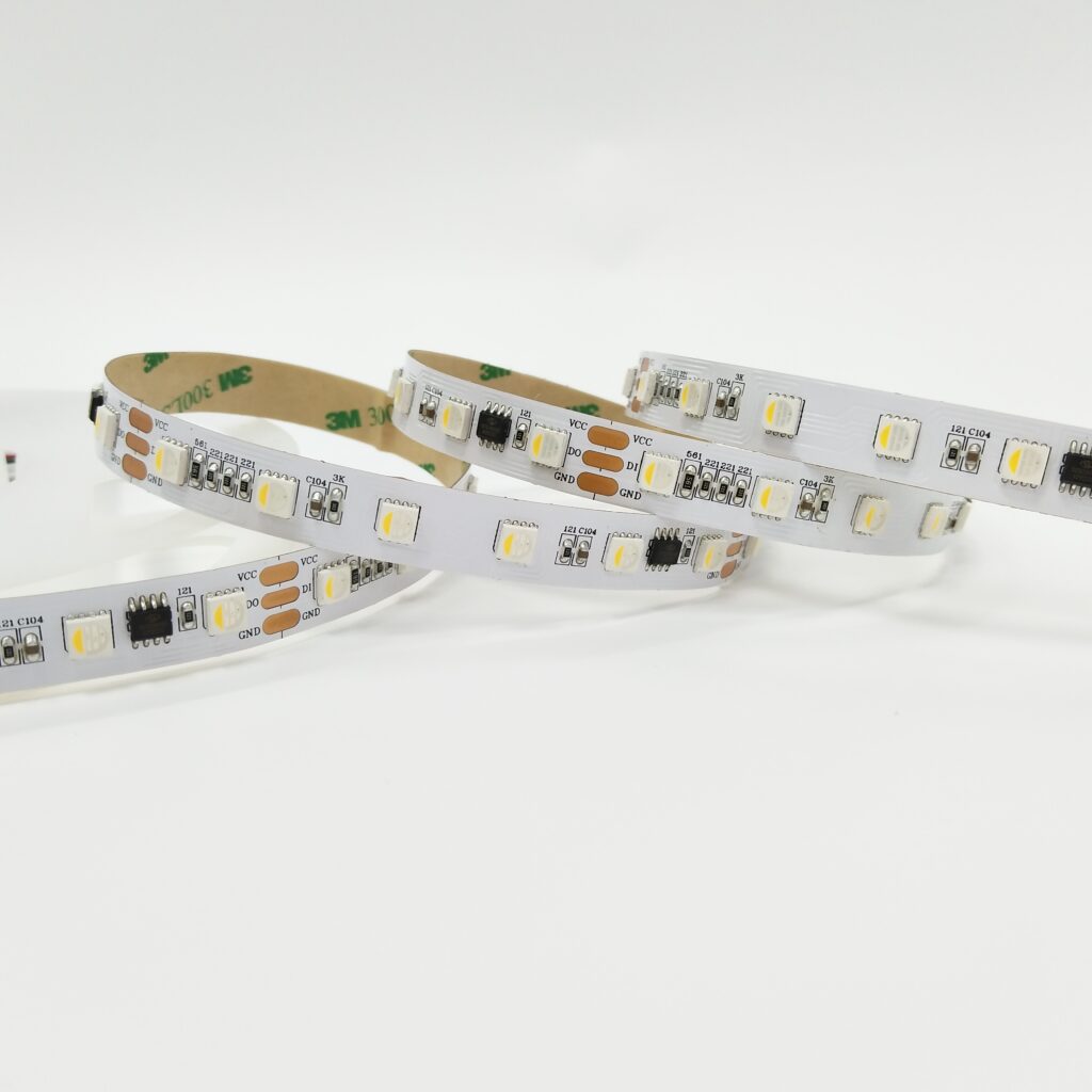 UCS2904B SMD5050 60LEDs/M RGBW SPI LED Strip - product view UCS2904B SMD5050 60LEDs/M RGBW SPI LED Strip