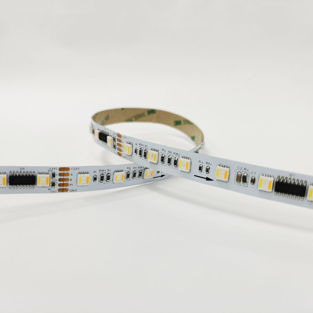 TM512G6 SMD5050 60LEDs/M 5 in 1 RGBCCT DMX LED Strip - product view TM512G6 SMD5050 60LEDs/M 5 in 1 RGBCCT DMX LED Strip