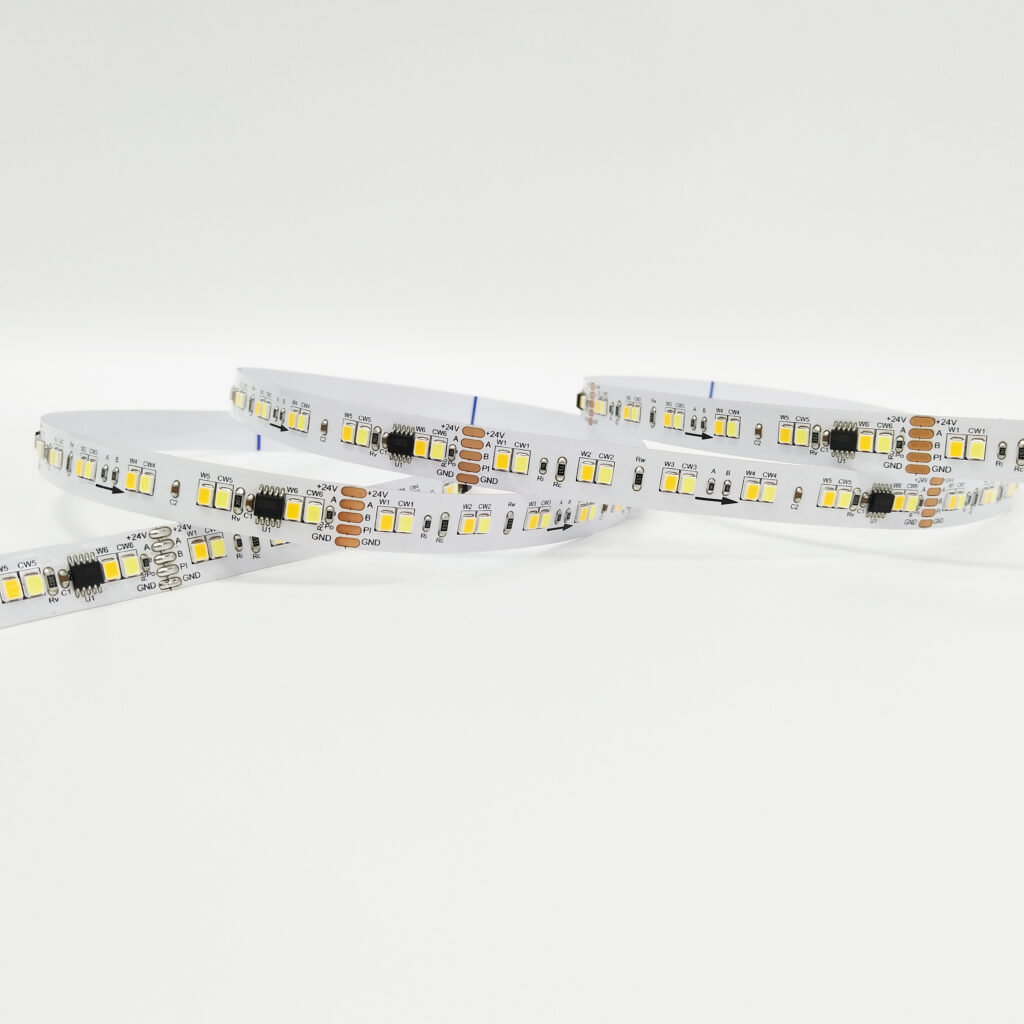 SM18512 SMD2835 120LEDs/M Tunable White DMX LED Strip - product view SM18512 SMD2835 120LEDs/M Tunable White DMX LED Strip