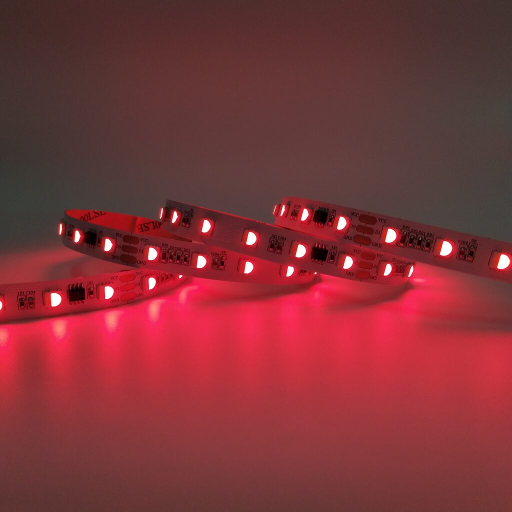 UCS2904B SMD5050 60LEDs/M RGBW SPI LED Strip - product view UCS2904B SMD5050 60LEDs/M RGBW SPI LED Strip